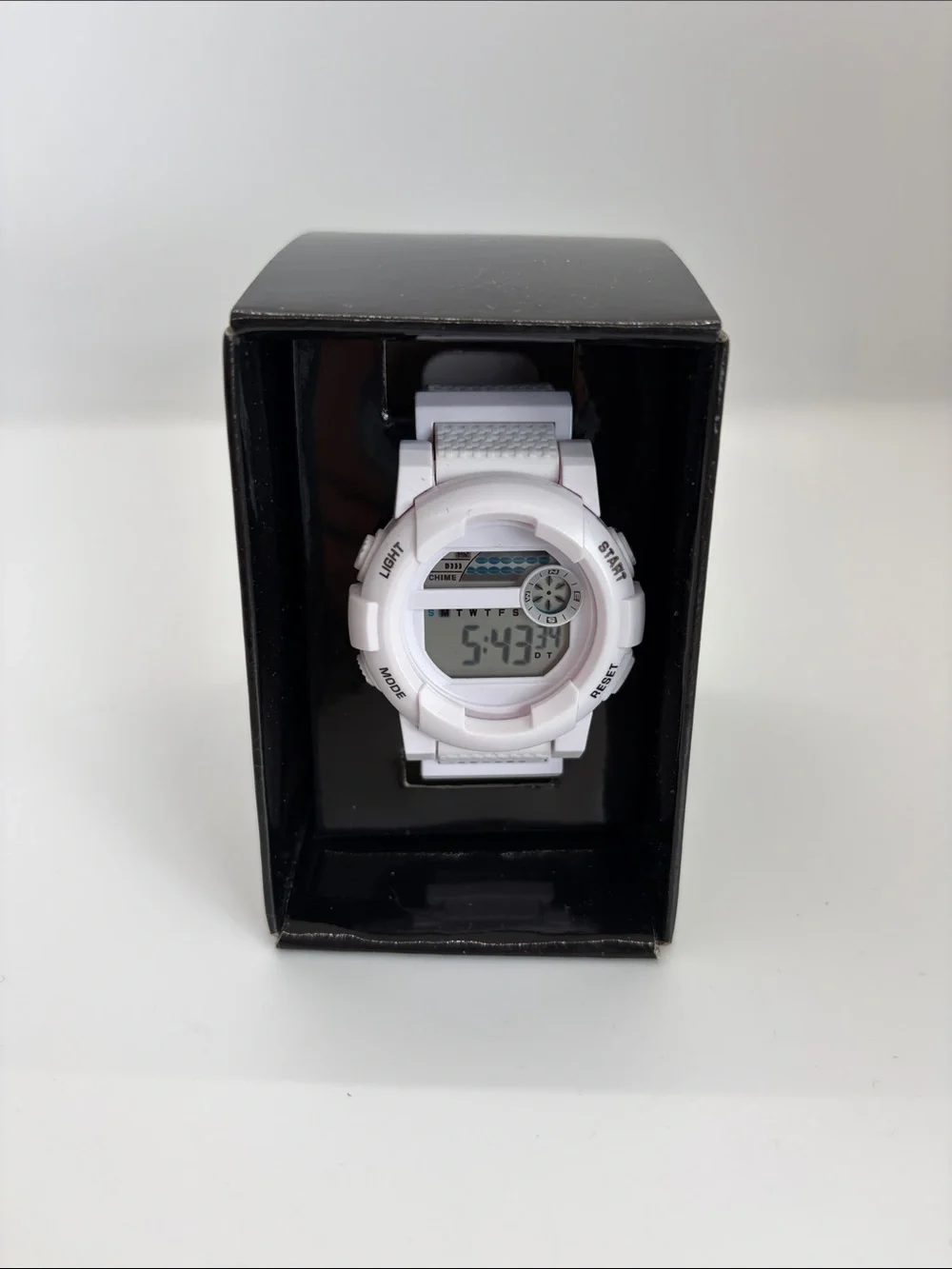 CVS Health Digital Sport Wristwatch White SKU 723182 NIB